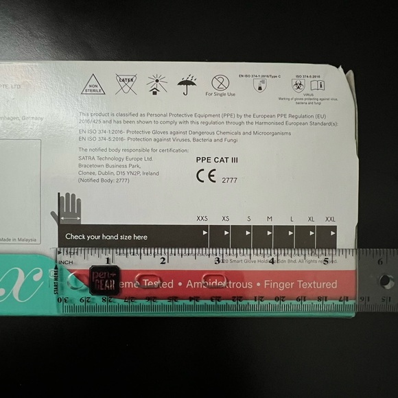 Other Genx Nitrile Examination Glove Powder Free Finger Textured Medium 10 Gloves Poshmark